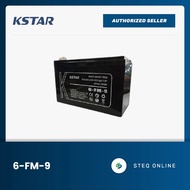 STEQ Kstar UPS battery 12v 9ah(6-FM-9)