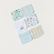 Babyshop Juniors 6-Piece Assorted Wash Cloth Set - 25x25 cm