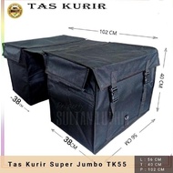< (TPOS) JUMBO COURIER BAG WATERPROOF MOTORCYCLE OBROK BAG/ POST OBROK BAG/ JUMBO RONJOT COURIER BAG