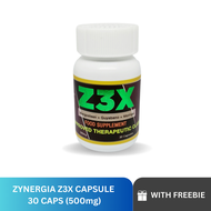 Original Zynergia Z3X (Mangosteen + Graviola + Moringa) 500mg 30 capsules Doc Atoi Zynergia Products