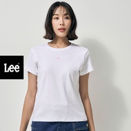 LEE เสื้อยืดแขนสั้นผู้หญิง คอลเลคชั่น Lee Pink รุ่น LE F324WTSSN27