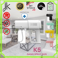 🔥JKConcept🔥K5 Nano Spray Gun Mesin Pembasmia Kuman Penyembur Sanitizer Wireless Handheld Portable Disinfection 380ml