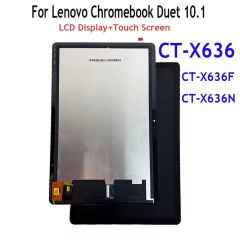 Tablet LCD For Lenovo Chromebook 10.1" Duet CT-X636N CT-X636 CT-X636F LCD Display Touch Screen Digit