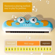 Toy Harmonica For Children Musical Play Exercise Breathing And Sound Base Suitable For Playing H5u5