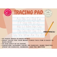 Tracing Pad - BACK TO BACK PRINT - Cursive Tracing Pad | Tracing Writing