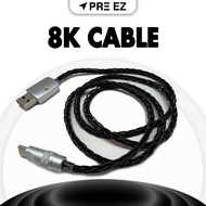 8K Cable USB-A to USB-C 8K Polling rate