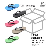 Wholesale / Bundle Deals/ Borong Unisex Hotel Resort Spa Flat Eva Slipper EVA Selipar - Mixed Colors