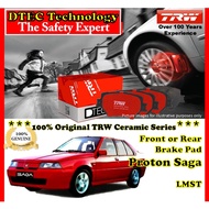 Proton Saga LMST ISWARA TRW DTEC Ceramic Brake Pad / TRW D-TEC Seramik brek Pad
