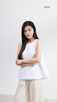 AOEM STUDIOS | MIA TOP - ÁO KIỂU SÁT NÁCH (TANK TOP) CHẤT KATE MÁT MẺ NHIỀU MÀU DÁNG THOẢI MÁI
