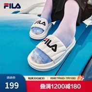 斐乐（FILA）女鞋运动拖鞋厚底凉拖沙滩鞋漂流船 奶白-GD 38