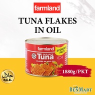 [BenMart Dry] Farmland Tuna Flakes in Soya Oil 1.88kg Giant Value Pack - Halal - Thailand