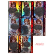 Animation EVA No. 2 Machine Asuka Card Collection Card Photo Card Refracto Flash Card 8 Pieces