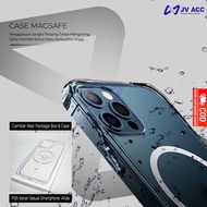 CLEAR MAGNETIC CASE MAGSAFE FOR 1PH0NE X/XR/XS/11 6.1/11PRO/11PRO MAX/12PRO/12PRO MAX/13/13PRO MAX/1