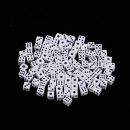 [mcfsnzwtxz1bw] 100pcs   5mm   Six - Sided   D6   Dice   for      Role   Playing   Games