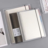Oumi Binder Notebook A5/B5/A4 Refillable Coil Refill Cover Notepads 70g Papers 60sheets