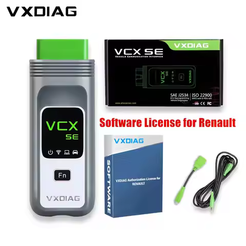 For Renault & PSA 2 in 1 VXDIAG VCX SE OBD2 Diagnostic Tool