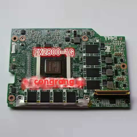 FX 2800M N10E-GLM-B2 Graphics Video Card DDR3 1GB MXM 3.0 258MT for Dell Precision M6400 M6500 Lapto