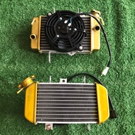 MVR1 Y15Z LC135 RACING RADIATOR WITH COOLING BIG FAN RADIATOR HOSE LC135 Y15Z RS150
