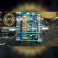 Rasio Racing Gear Ratio Race Yamaha Jupiter Z 5TP Vega Z Cripton 200cc Racing & Touring Gigi Uk 1st.