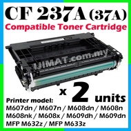 2x Compatible Toner CF237A CF237 37A HP M607dn M607n M608dn M608n M608nk M608x M609dh M609dn MFP M63