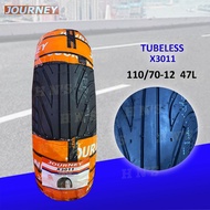 Journey Tubeless Tires R12 ( 110/70-12 120/70-12 130/70-12 ) RIM 12 FREE Koby Tire Sealant and Pito