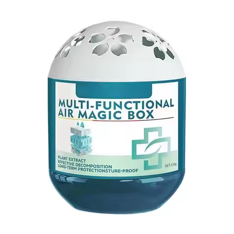 120g Dust Removal Box Plant Extract Long-Lasting Cleaner Automatic Air Purifier Magic Box for Home L