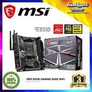 MSI MPG B550I GAMING EDGE WIFI M-ITX AM4 Socket Motherboard