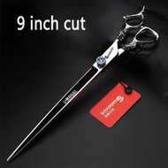 【New arrival】 Japan 440c 7/6/6.5/5.5/8/9 Inch Professional Hairdressing Scissors Set Hair Cutting Th