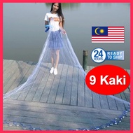Nylon Fish Net Hand Casting Hand 9 Feet Fish Net 9 Feet Wide Durable