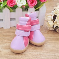 K KBL Four Seasons Pet Shoes PU Beef Tendon Shoes Anti-slip Shoes Poodle Shoes Small Dog Boots Puppi