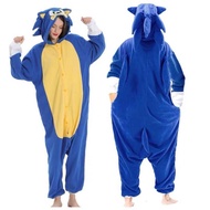 Readyy LR BAJU ONESIE KOSTUM SUPER SONIC THE HEDGEHOG LANDAK BIRU PIYAMA Terlaris