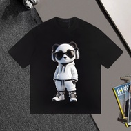 ISANNY DJ PANDA LOGO T-SHIRT UNISEX OVERSIZE