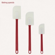 Silicone Spatula 3-Piece Set Household DIY Cake Cream Spatula Extended Handle Baking Silicone Spatul