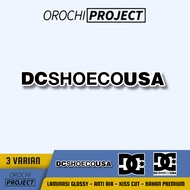 Orochi PROJECT Sticker DC ShoecoUSA/ Sticker Berak/Sticker Logo DC ShoecoUSA/Sticker Distro DC ShoecoUSA/Sticker Brand DC ShoecoUSA/Sticker Vinyl Waterproof Waterproof/Sticker Helmet Book Journal Motorcycle Casing HP Laptop Tumbler Drink Bottle Ipad Table