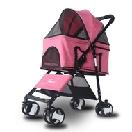 【802】🔥Voucher Applied🔥 Detachable Pet Stroller Dog Stroller With Detachable Carrier