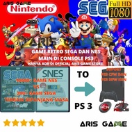 GAME RETRO SEGA NES GAME BOY MAIN DI PS3 FULL1000 GAME || PS3 GAME - FLYHIGH STORE
