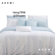 AKEMI Cotton Essentials - At Home Bliss Fitted Bedsheet Set 650TC /25cm Deep - Super Single 3 in 1/ Queen / King 4 in 1