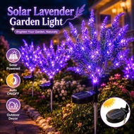 Solar Lavender light outdoor waterproof Solar Garden light Solar Lamp Outdoor Garden Fence Yard Balc