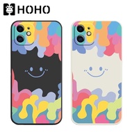 HOHO🔥เคสซิลิโคนแบบอ่อน iPhone 13 6 6S 7 8 + Plus X XR XS Max 11 Pro Max 12 Pro Max 13 Pro Max  SE202