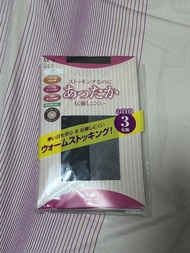 （全新）日本GUNZE SABRINA 黑色絲襪 3對裝