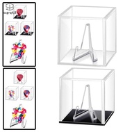 [szgrqkj3] Guitar Pick Display Box with Stand Storage 1.97x1.97x1.97inch Decoration
