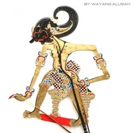 Wayang kulit Werkudara Wayang Bima Alusan kulit Kerbau ukuran standar