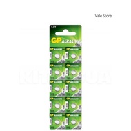GP Alkaline Cell Battery LR41 192 15v 10 Pack