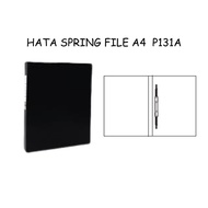 [DOSSVETT] HATA A4 SPRING FILE P131A BLACK & A4 CLAMP BINDER 2 CLIP BLACK