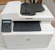 (包四色原廠碳粉）hp color laserjet pro mfp m181fw  雷射/鐳射打印機 影印機 laser printer