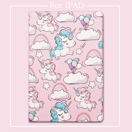 Ipad 7th Generation Case Unicorn Smart Sleep IPad Casing for Ipad Air 1/2 Mini 5 7/8th Gen 10.2'' Le