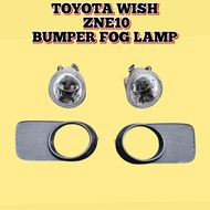Toyota Wish Legend ZNE10 ANE10 Front Bumper Fog Lamp / Fog Lamp Cover / Sport LIGHT Cover