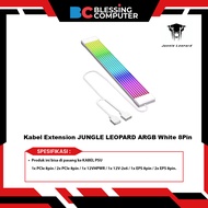 Cable Extension JUNGLE LEOPARD ARGB White 8Pin