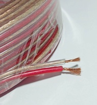 10 meter kabel serabut 2x80 / kabel transparan 2x8 serabut tebal