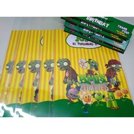 Plastic snack plants vs zombie/snack plants vs zombie Gift Bags/Plastic snack Gifts